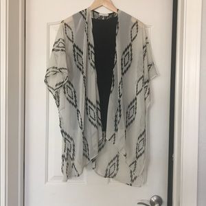 Black and white kimono!